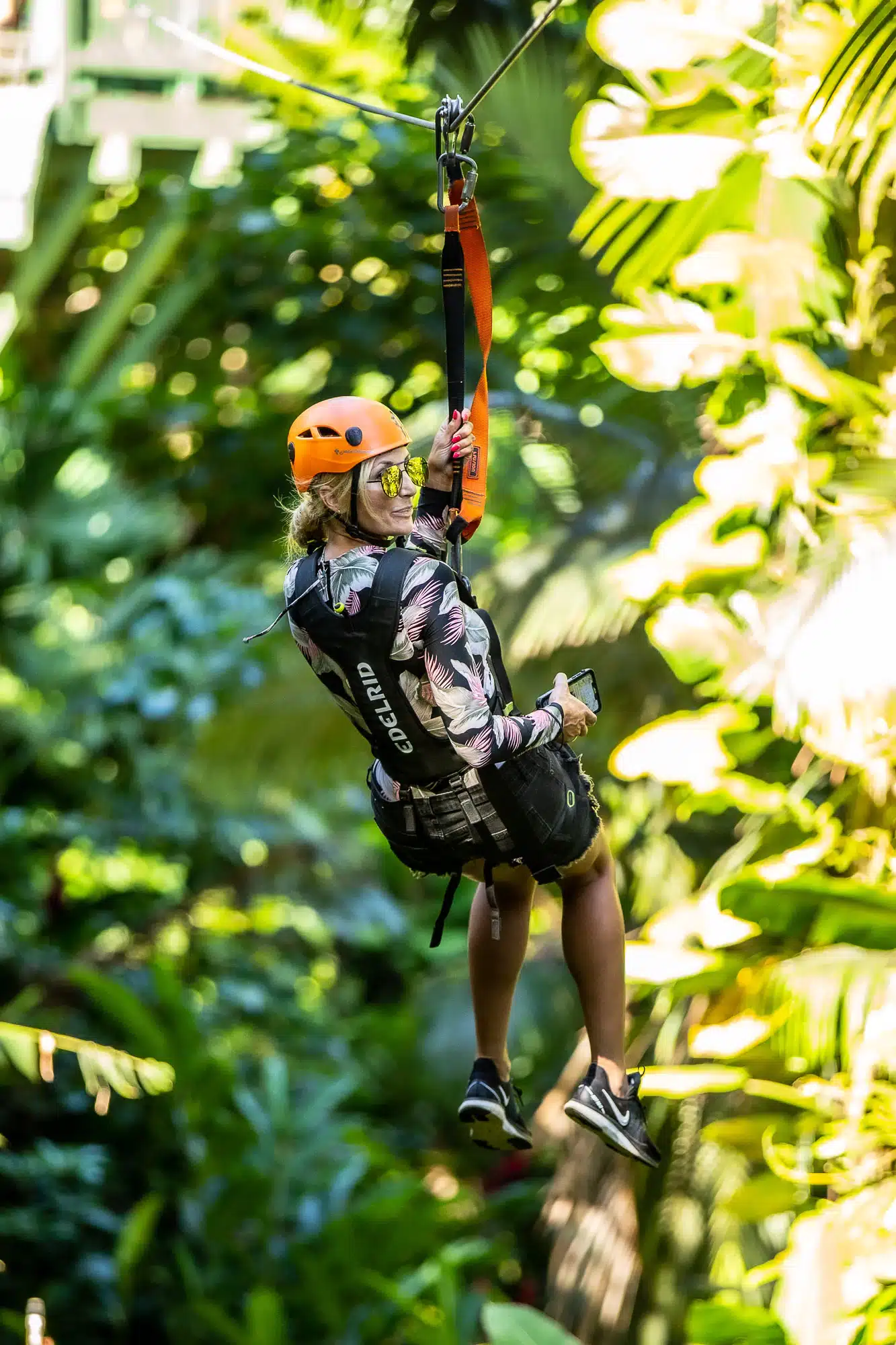 5 Line Zipline Tour is a Land Activity located in the city of Haiku on Maui, Hawaii