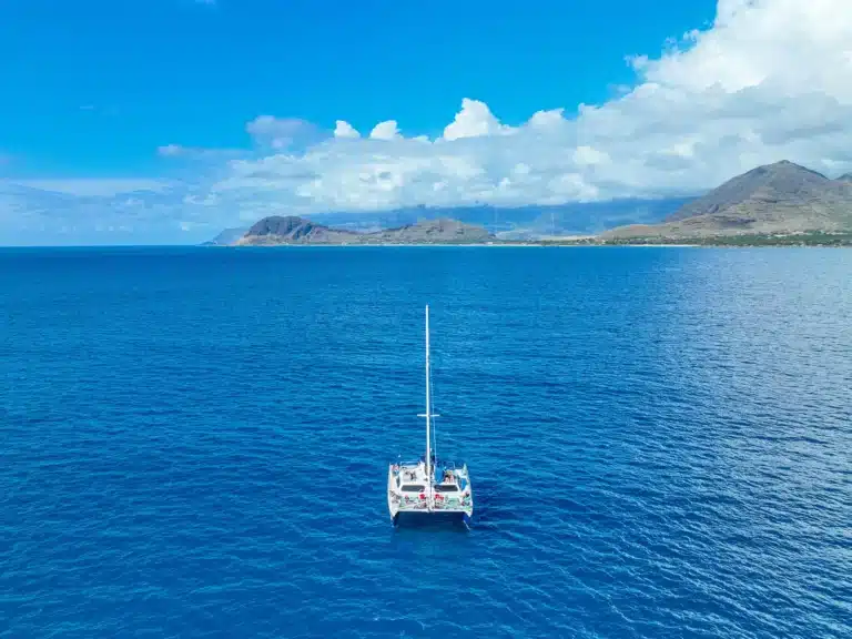 Catamaran Snorkel Sail - Sunrise is a Boat Activity located in the city of Kapolei on Oahu, Hawaii