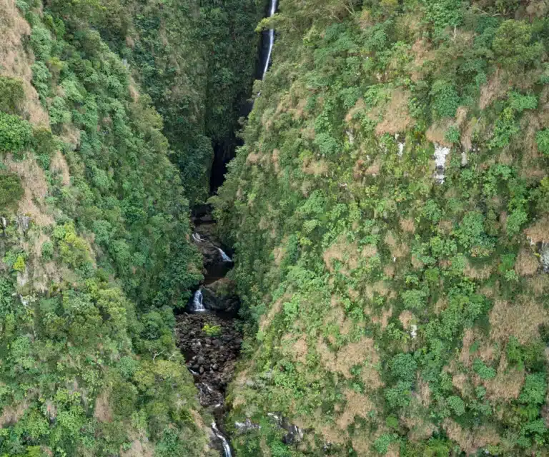 Hanakoa Falls is a Waterfall located in the city of Hanalei on Kauai, Hawaii