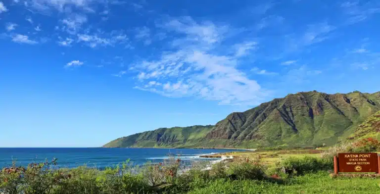 Kaena Point State Park is a State Park located in the city of Waianae on Oahu, Hawaii
