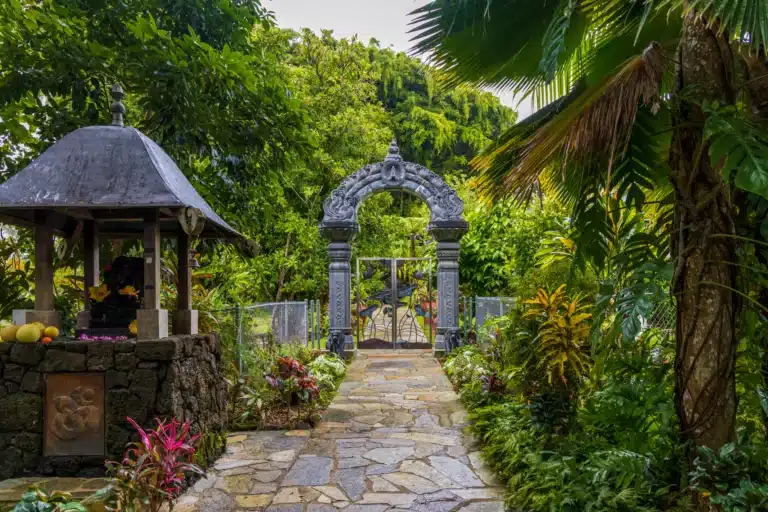 Kauai's Hindu Monastery (Kadavul Hindu Temple) is a Heritage Site located in the city of Kapaa on Kauai, Hawaii