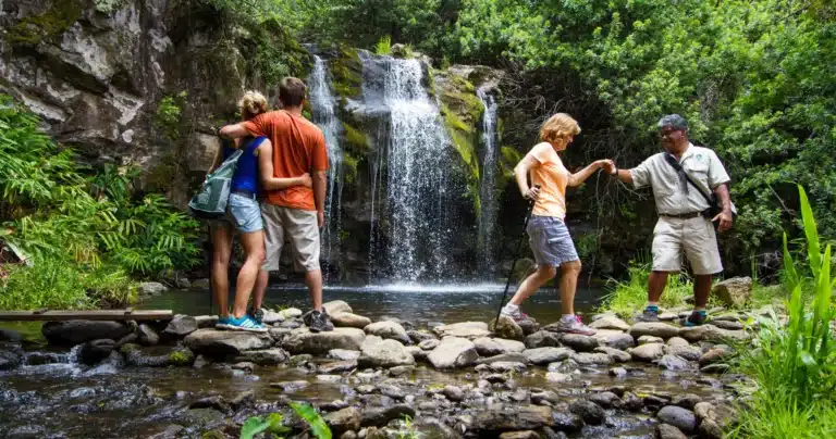 Kohala Waterfalls Adventure - Private Ohana Outing is a Land Activity located in the city of Kailua-Kona on Big Island, Hawaii