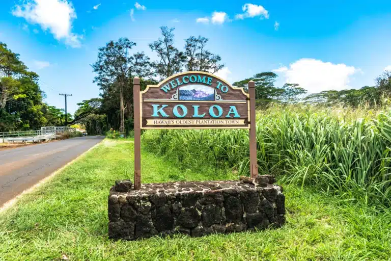 Koloa is a Town located in the city of Koloa on Kauai, Hawaii