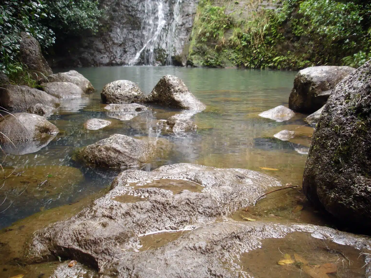 La'ie Falls: Waterfall Attraction in the town of Laie on Oahu