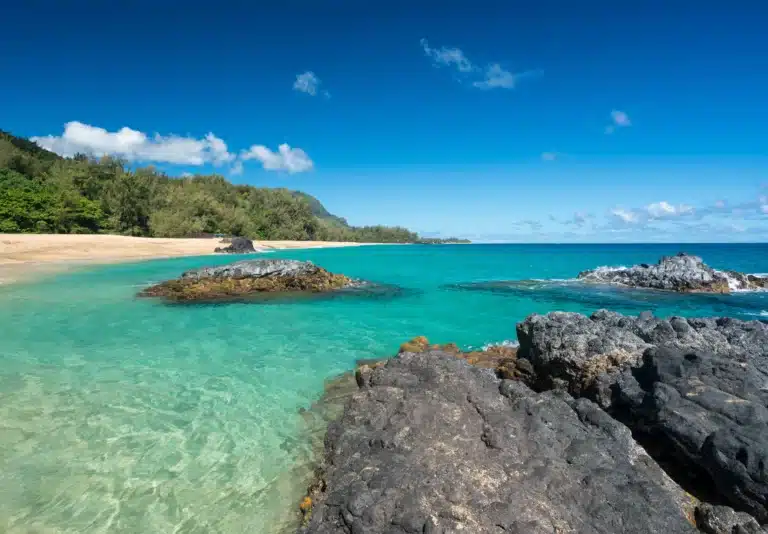 Lumaha'i Beach is a Beach located in the city of Hanalei on Kauai, Hawaii