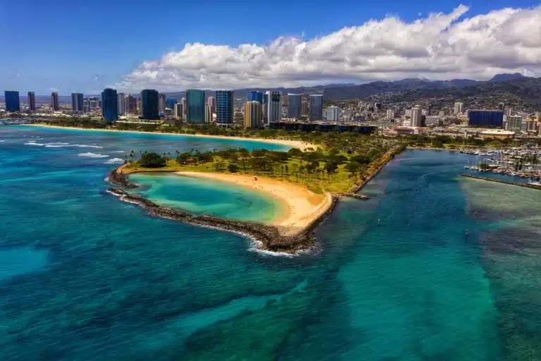 Magic Island Lagoon is a Beach located in the city of Honolulu on Oahu, Hawaii