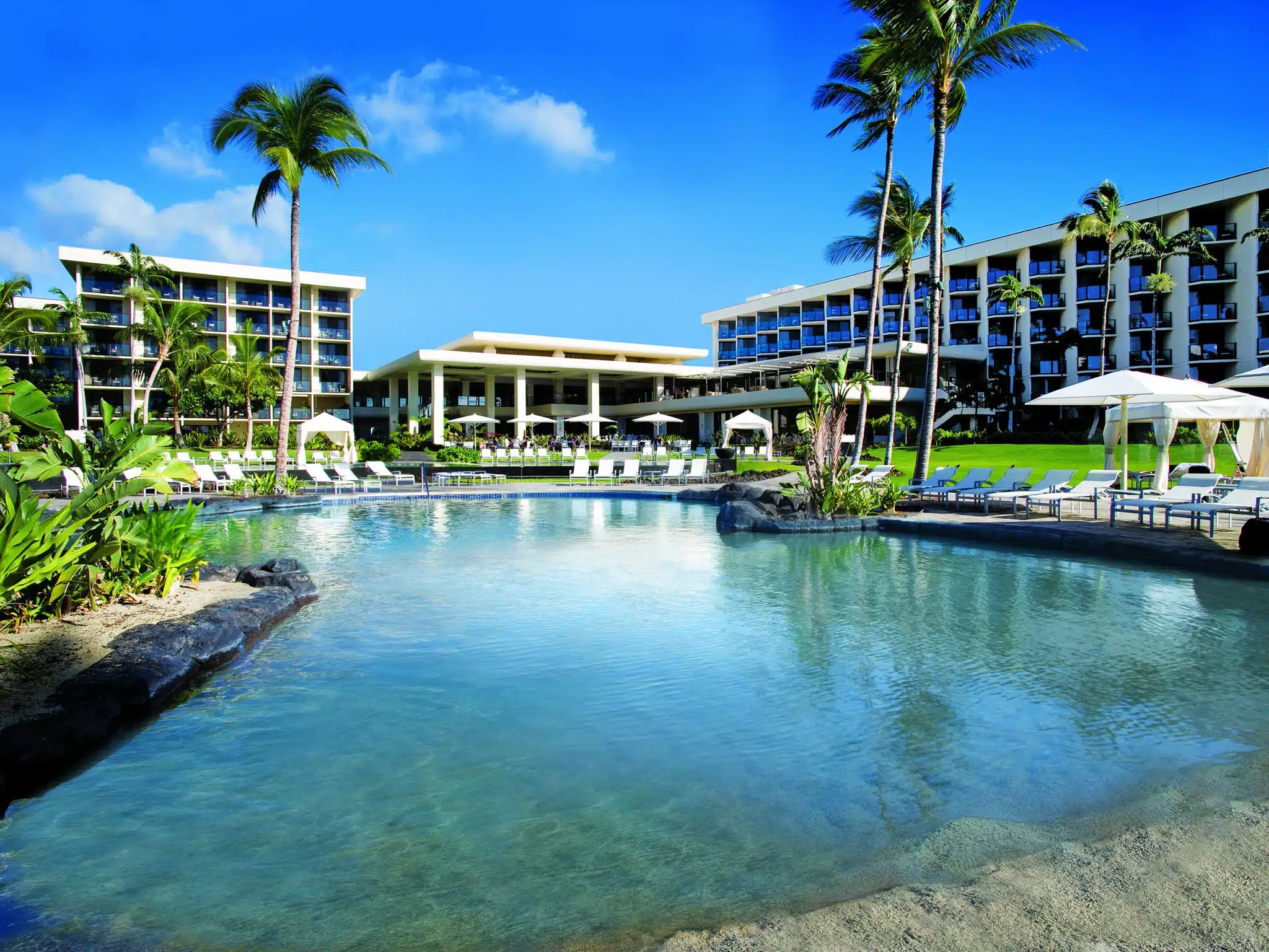 Marriott's Waikoloa Ocean Club is a Hotel located in the city of Waikoloa on Big Island, Hawaii
