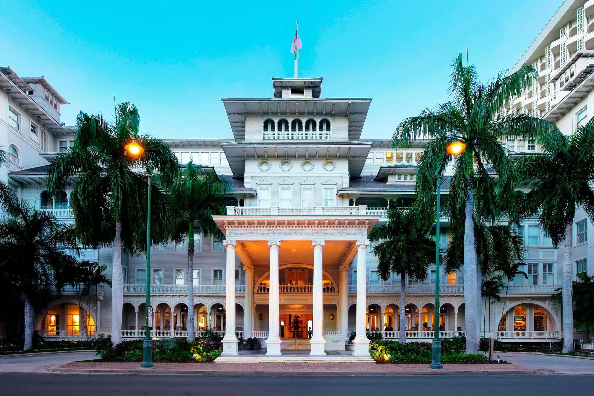 Moana Surfrider Resort & Spa by Westin is a Hotel located in the city of Honolulu on Oahu, Hawaii