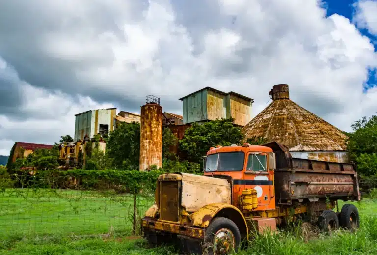 Old Koloa Sugar Mill is a Heritage Site located in the city of Koloa on Kauai, Hawaii