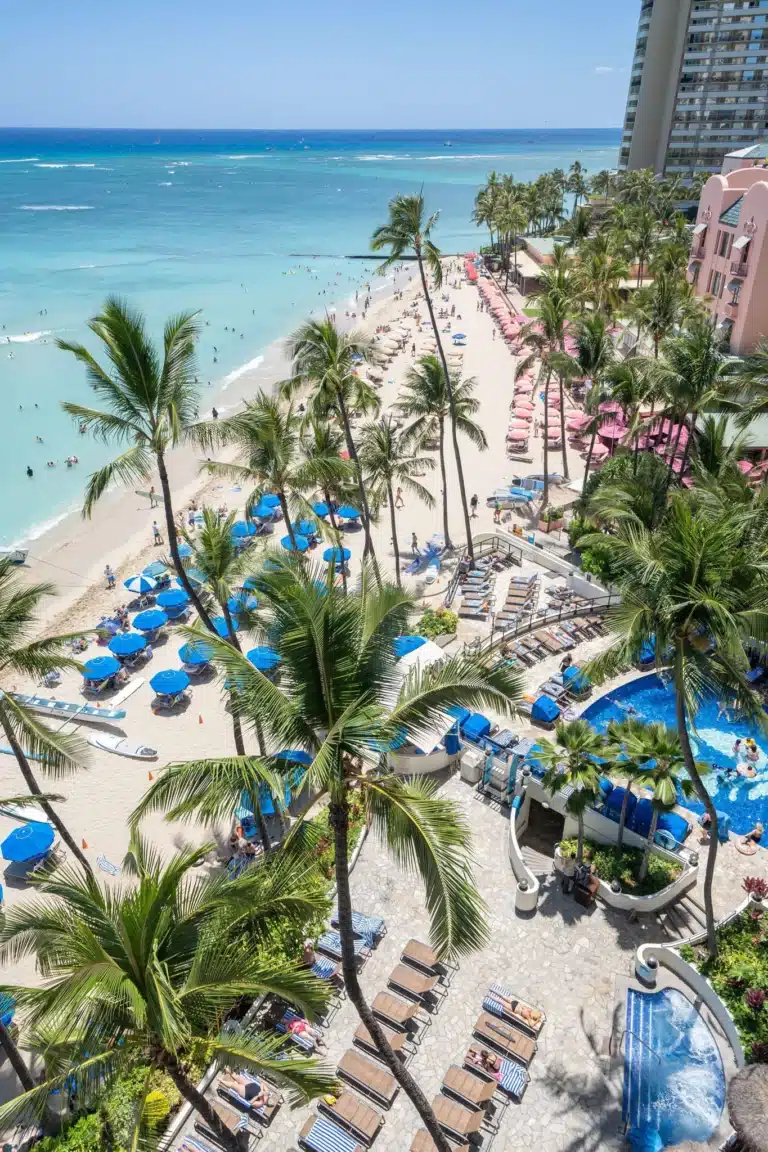 Outrigger Waikiki Beach Resort is a Hotel located in the city of Honolulu on Oahu, Hawaii