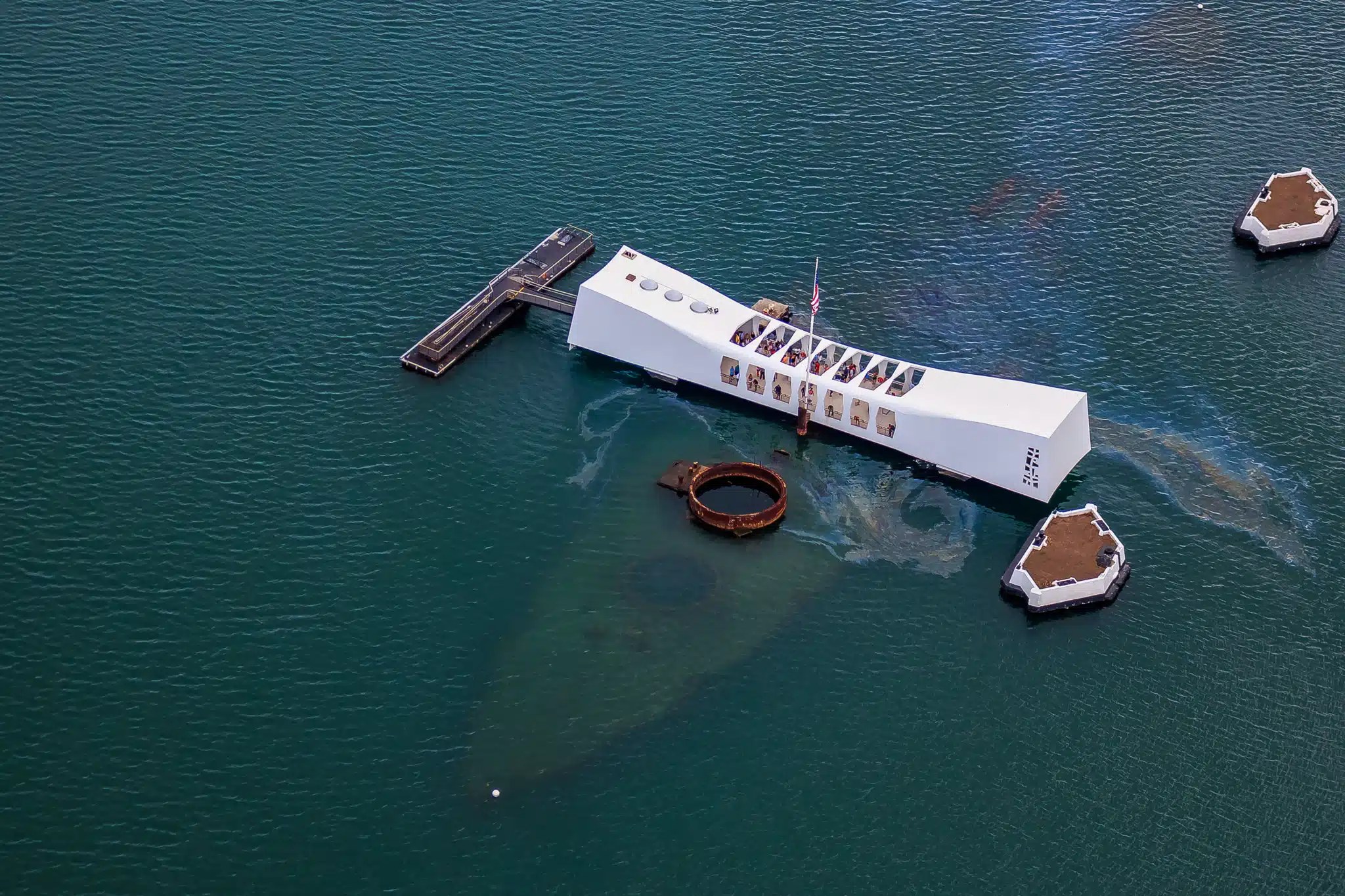Pearl Harbor National Memorial is a Heritage Site located in the city of Honolulu on Oahu, Hawaii