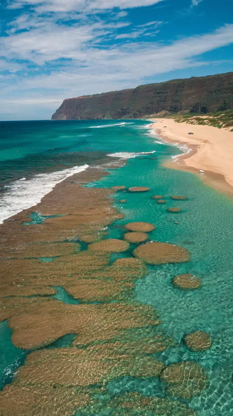 Polihale State Park is a State Park located in the city of Kekaha on Kauai, Hawaii