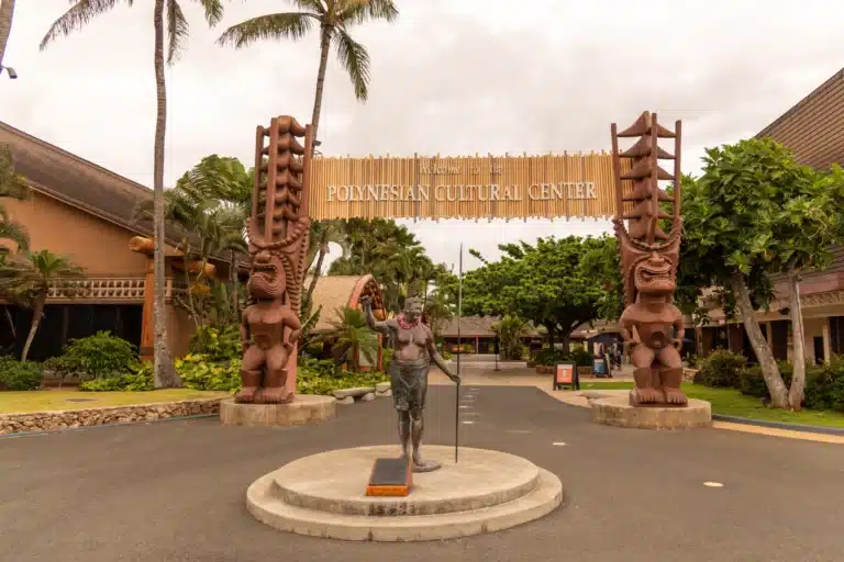 Polynesian Cultural Center is a Heritage Site located in the city of Laie on Oahu, Hawaii