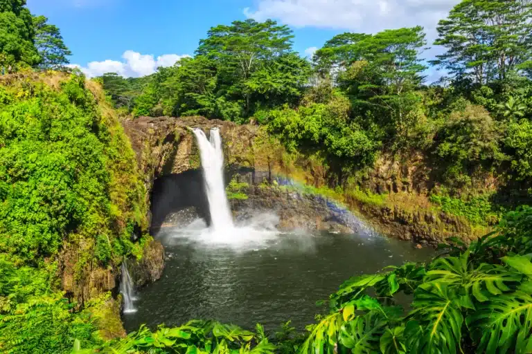 Rainbow Falls is a Waterfall located in the city of Hilo on Big Island, Hawaii