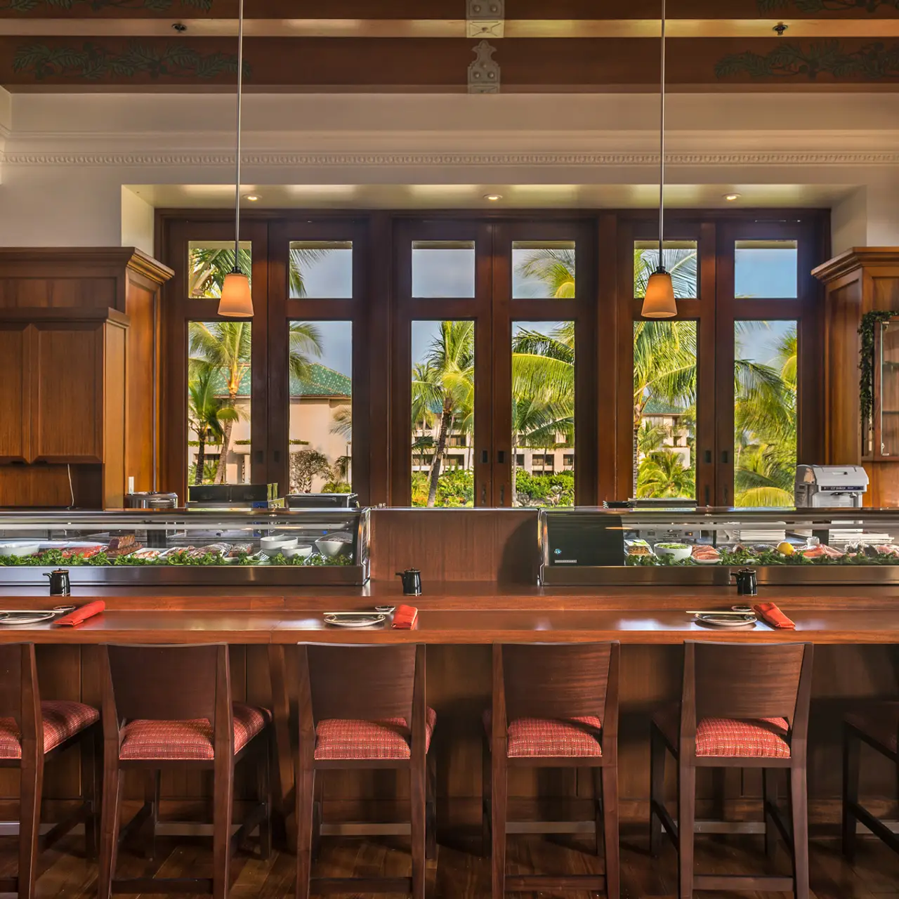 Stevenson's Sushi & Spirits is a Restaurant located in the city of Poipu on Kauai, Hawaii