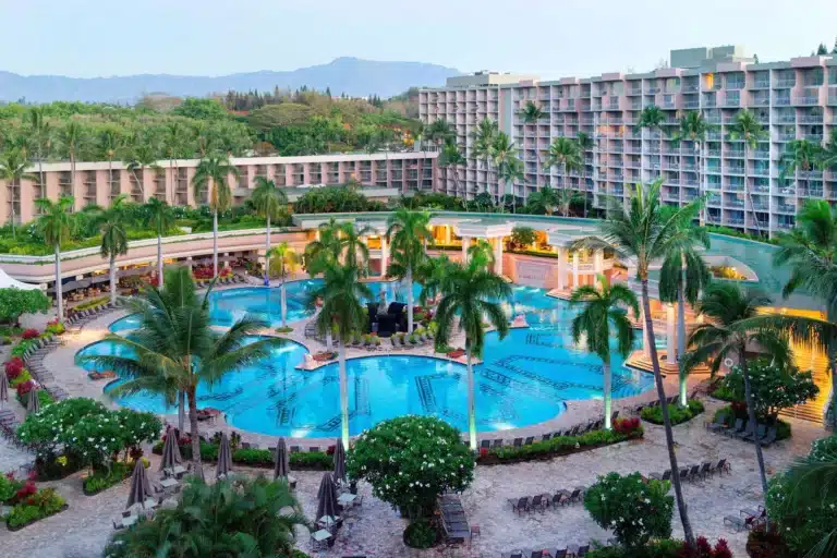 The Royal Sonesta Resort is a Hotel located in the city of Lihue on Kauai, Hawaii