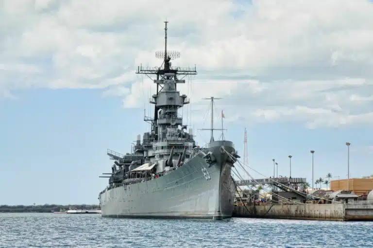 USS Missouri Battleship (Mighty Mo) is a Heritage Site located in the city of Honolulu on Oahu, Hawaii