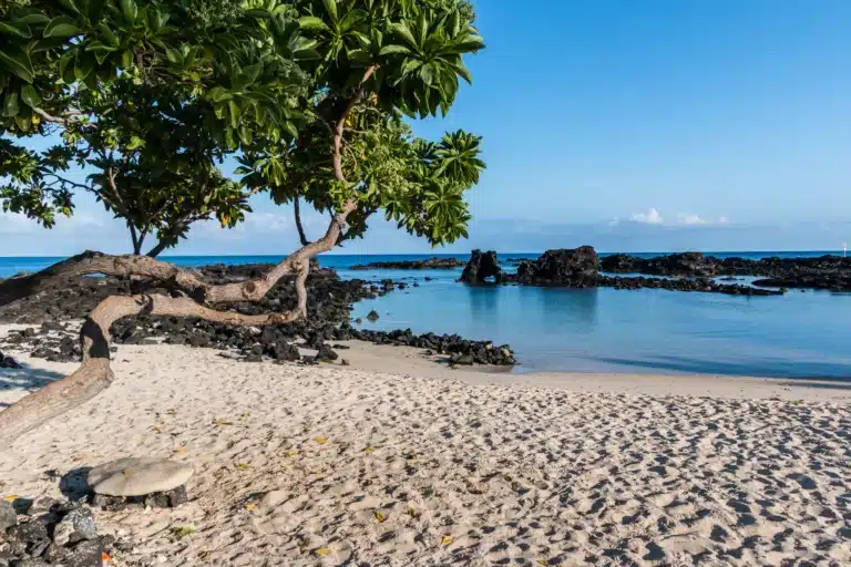 Kukio Beach is a Beach located in the city of Kailua-Kona on Big Island, Hawaii