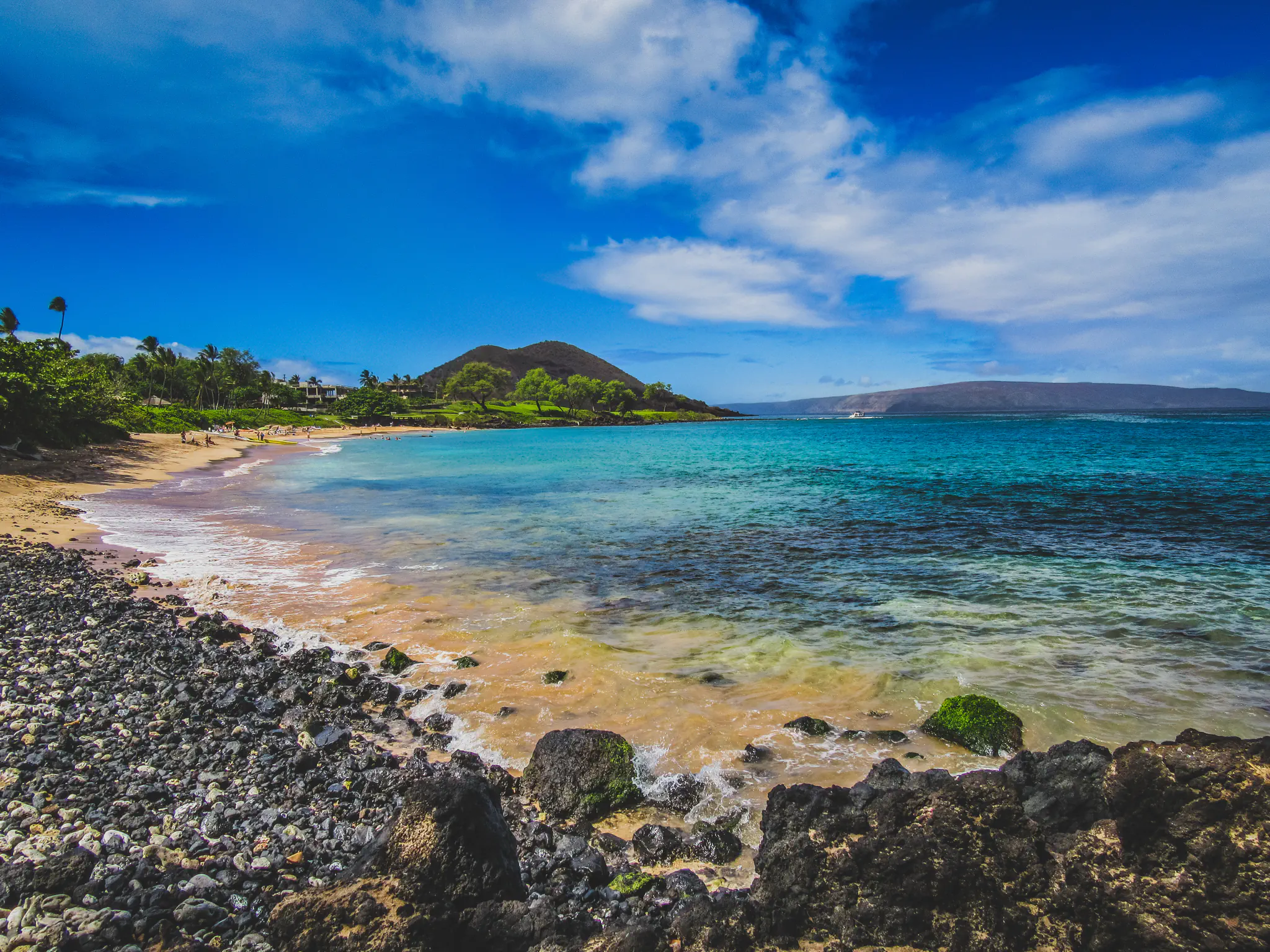 Maluaka Beach is a Beach located in the city of Kihei on Maui, Hawaii