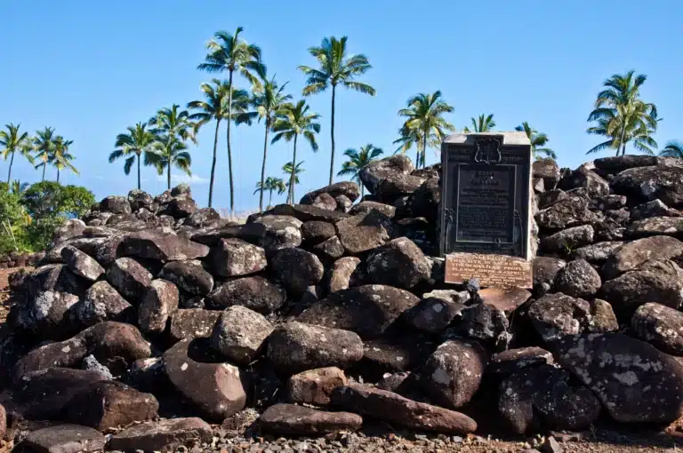 Poli'ahu Heiau is a Heritage Site located in the city of Kapaa on Kauai, Hawaii